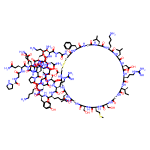 Structure chimique de Vosoritide