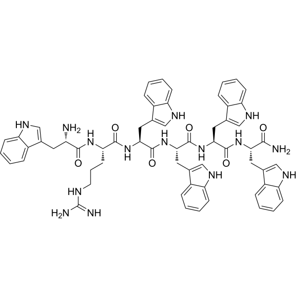 Structure chimique de WRW4