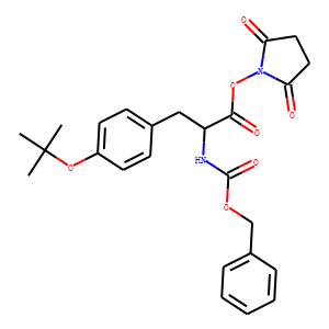 Structure chimique de Z-Tyr(tBu)-Osu