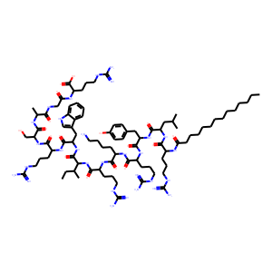 Structure chimique de ZIP (Scrambled)